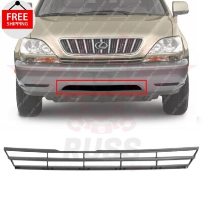 New Front Bumper Lower Grille Gray Plastic For 1999-2003 Lexus RX300 LX1200106 Foto 1 de 4