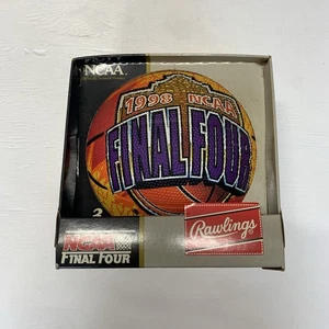 Mini basket commemorativo NCAA Final Four San Antonio Rawlings 1998 NUOVO - Foto 1 di 6