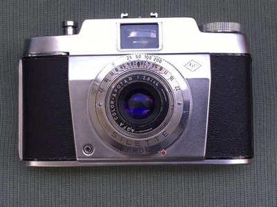 Vintage Kamera AGFA Pronto Silette Objektiv AGFA Apotar 1: 2,8 / 45 - Bild 1 von 4