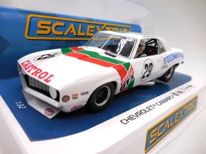 Scalextric "Castrol" Chevrolet Camaro 1971 transmisión AM DPR 1:32 coche ranura C4643 - Imagen 1 de 6