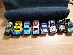 Hot Wheels, Matchbox & Majorette Lot Of 8 4x4 Pick-up Trucks & Jeeps - Picture 1 of 24