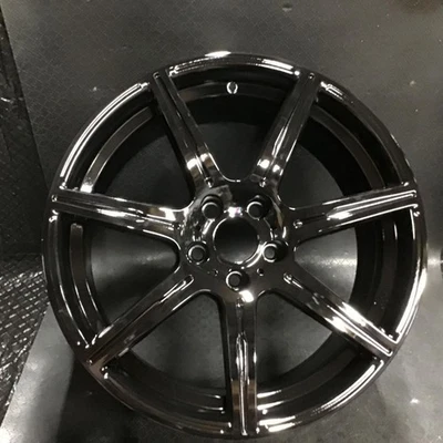 Llanta BMW M5 71626 2012-2016 20 x 10 7 radios pintada negra 36112284871 Foto 1 de 4