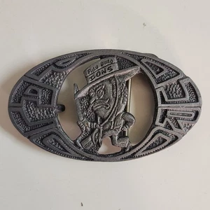 Seltene Palo Duro Dons Amarillo Texas Gürtelschnalle Sammlerstück Athletik Team Maskottchen  - Bild 1 von 5