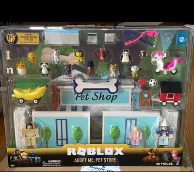 Roblox Celebrity Collection Adopt Me Pet Store Juego de Juguete de Lujo 40 Piezas Nuevo Foto 1 de 2