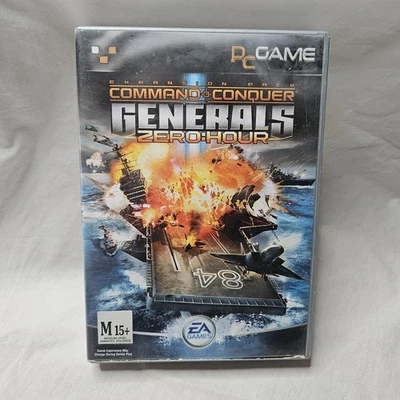 Command & Conquer Game Generals Zero Hour Exp Pack PC 2 Disc DVD Tested - Bild 1 von 4