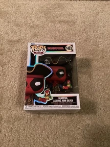 Funko Pop! DEADPOOL AS LONG JOHN SILVER #1493~ COMO NUEVO~ SERIE DEADPOOL~ - Imagen 1 de 5