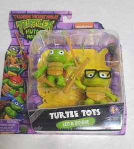 TMNT Mutant Mayhem Turtle Tots Leo and Donnie Teenage Mutant Ninja Turtles - Picture 1 of 2