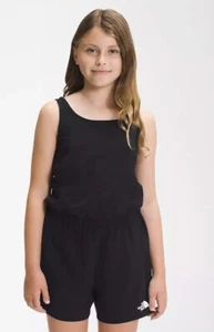 The North Face Girls’ Amphibious Class V Romper Black stretch Pockets Large - Picture 1 of 5