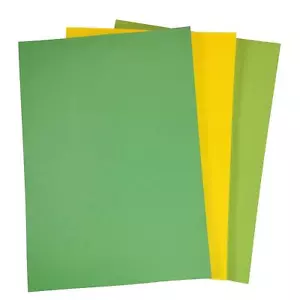 A4 Ostern Frühling Farbkartenpaket 160 g/m² hellgrün gelb & hellgrün Karte - Bild 1 von 10
