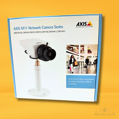 AXIS COMMUNICATION INC Axis M1145-L Network Surveillance Camera 0591-001 | 2MP | 1080p | P-Iris | PoE