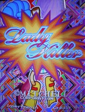 LADY KILLER JAMMA  ARCADE PCB  GAME 