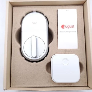 August Home Smart Lock + Connect, Silver [AUG-SL04-C03-S04] - Picture 1 of 1