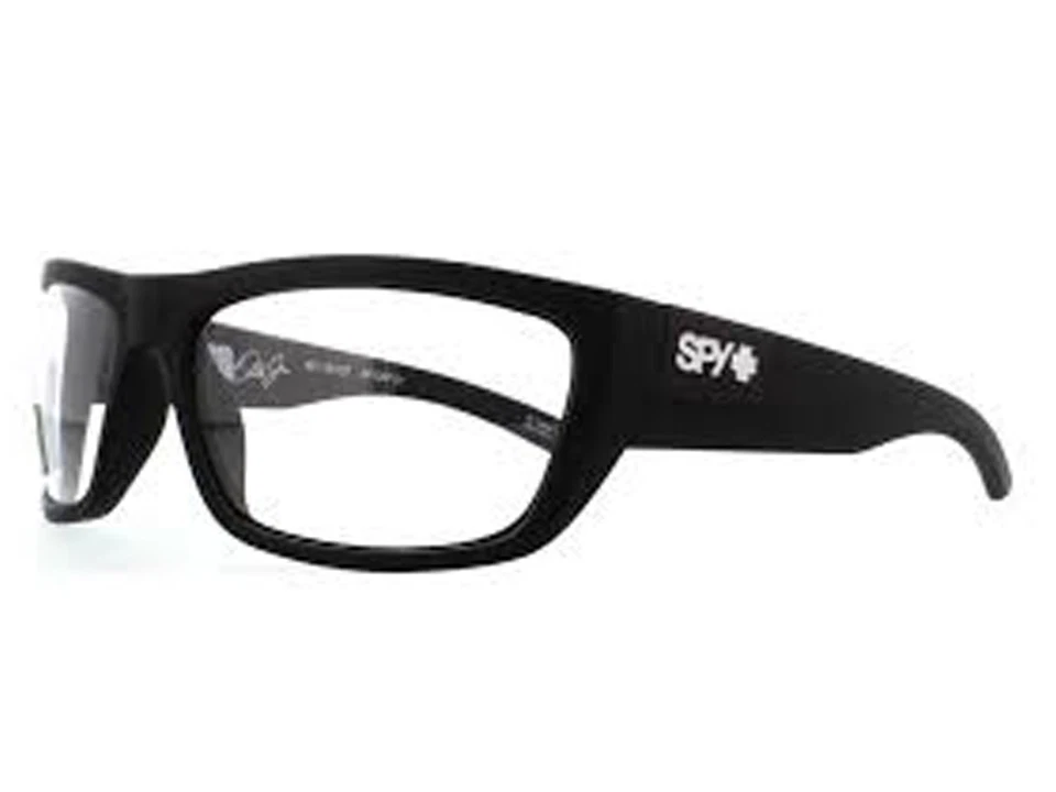 Spy Optic  Dega Sunglasses Shield Matte Black Ansi/Clear 673368243094 ** - Image 1 of 1
