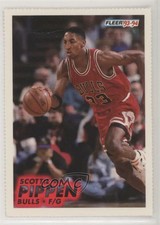 1993-94 Fleer Promo Sheets Singles Scottie Pippen #32 HOF