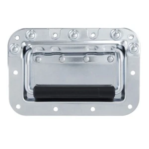 2- "PAIR" PENN ELCOM H7154Z Medium Recessed Handle with Rivet Protection - Picture 1 of 1