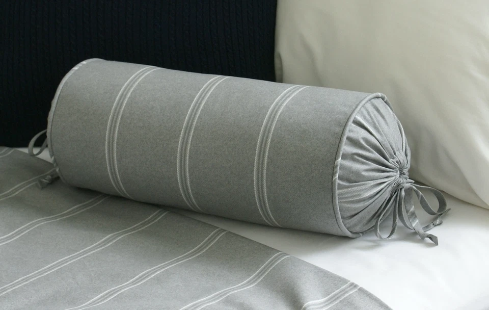 NUEVO Personalizado Ralph Lauren Jermyn Calle Cuello Almohada Rollo Cuello Rayas Foto 1 de 1