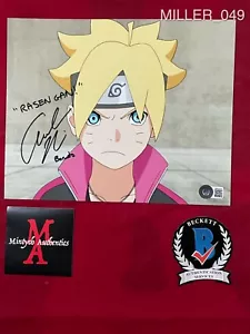FOTO 8x10 firmata autografata AMANDA MILLER! BORUTO! NARUTO! ANIME! BECKETT COA! - Foto 1 di 1