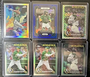🔥TYLER SODERSTROM🔥2024 Topps, Bowman, Panini RC 46X Card Lot base + refractors - Picture 1 of 7