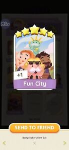 Fun City - Monopoly GO Sticker 5 Star