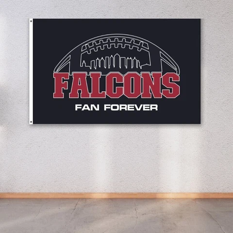 Atlanta Falcons Fans 3x5 ft Flag NFL Football Champions Banner Gift Wall Decor Cover