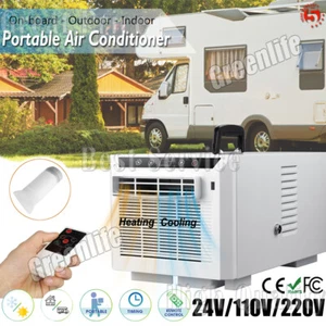 Electric Portable Air Conditioner Mini Outdoor Camping Tent 24V 110V 220V Kit - Picture 1 of 21