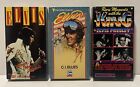 Lot de 3 - Bandes vidéo Elvis VHS (Aloha d'Hawaï, G.I. Blues, Moments)