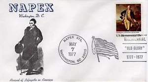 BICENTENNIAL OLD GLORY, WASHINGTON, DC 1977 FDC18642 - Bild 1 von 1