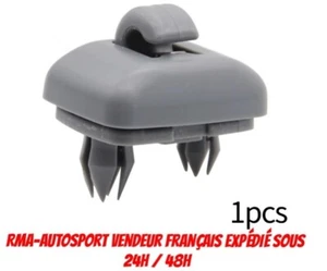 Clip Haken Befestigung Sonnenblende Audi A1 A3 A4 A5 Q3 Q5 TT 8U0857562A grau - Bild 1 von 3