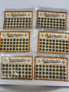 Dress Fasteners ~ Automatic Machine Fasteners ~ Use w/ Fastener Sewing Machine - Picture 1 of 5