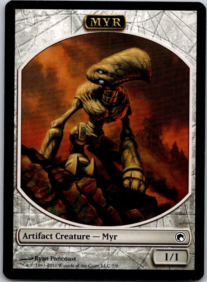 Magic the Gathering Myr Token Scars of Mirrodin MTG Free Shipping! - Image 1 of 1