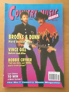 COUNTRY MUSIC PEOPLE VOL25 #5 - MAY 1994 - BROOKS & DUNN - VINCE GILL - CRYER - Picture 1 of 1