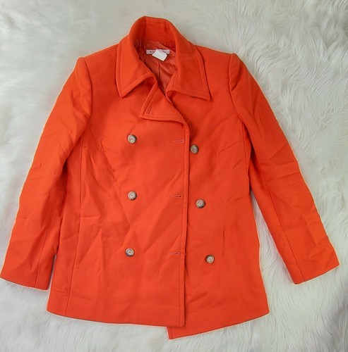 KORS by Michael Kors VINTAGE 100% Lana Pea Coat SPEDITO PRONTAMENTE