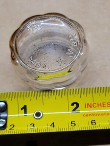 Lamp Light Lens Glass Cover Range Oven Light 33 by 27 mm, 30 max. 15 watt - Picture 1 of 9
