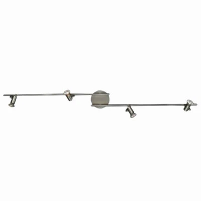 Halogen Spotbalken 4 flammig Silber  - Bild 1 von 2