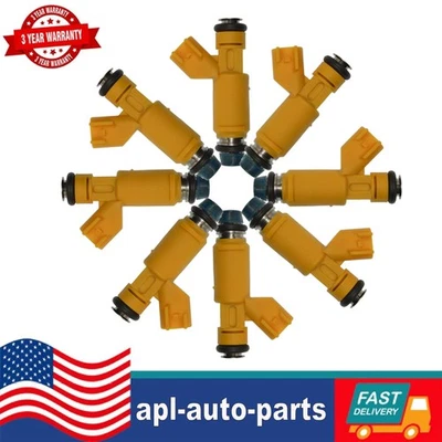 Juego 8 inyectores de combustible 4526563 para Jaguar S-Type 03-05 Vanden Plas XJ8 2004 2005 Foto 1 de 4