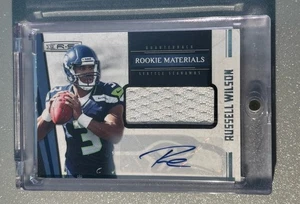 2012 Russell Wilson RPA Rookie Patch Auto Panini Rookies & Stars RC #/499 - Picture 1 of 2