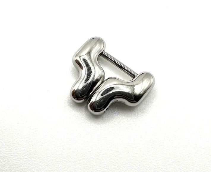 Preowned Genuine Tag Heuer WG2310 14mm S/S High Polished Link For Bracelet - Image 1 of 4