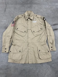 WWII US AIRBORNE PARATROOPER M1942 REPRO REINFORCED JUMP JACKET XL 48R - Picture 1 of 10