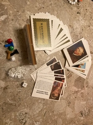 Obra Maestra La Subasta de Arte Juego de Mesa Piezas de Repuesto VER FOTOS Foto 1 de 4