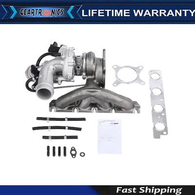 Turbocompresor compatible con Volkswagen Tiguan CC EosGTI 2,0 L 2009-2016 06J145702K SY Foto 1 de 4