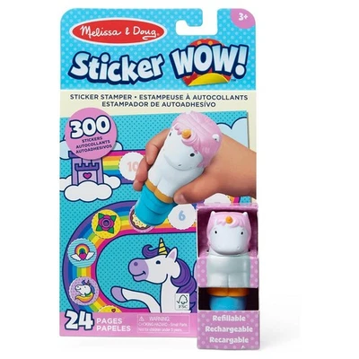 Aufkleber Wow! Activity Pad & Sticker Stempel - Einhorn - Bild 1 von 4