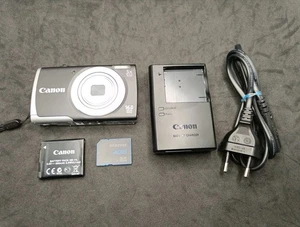 Canon PowerShot A2500 16.0MP Digitalkamera * Schwarz * Top Zustand *  - Bild 1 von 6