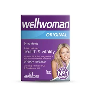 Wellwoman Vitabiotics Advanced Vitamin & Mineral Formula With Evening  - Picture 1 of 9