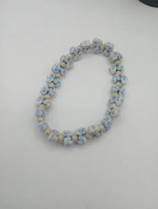 Snoopy Stretch Armband Acryl Perlen Peanuts Kind Geschenk Vintage  - Bild 1 von 4