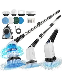 YKYI Electric Spin Scrubber,Cordless Cleaning Brush,Shower Cleaning Brush New - Picture 1 of 5