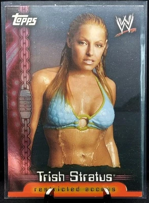 2006 WWE Insider Restricted Access Divas Foil #D6 Trish Stratus - Image 1 of 2