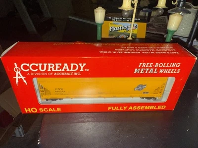 HO Accurail  Accuready 92006 C&NW ACF 3-Bay CVD Hopper #180349 NEVER OPENED B027 - Image 1 of 4