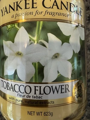 VERY RARE TOBACCO FLOWER Yankee Candle!  Only 1 In U.S.!! - Imagem 1 de 4