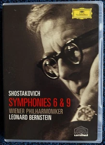 Dmitri Schostakowitsch Symphonien 6 & 9 Leonard Bernstein DVD FAST NEUWERTIG DISC Klassik - Bild 1 von 3