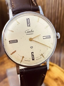 Raro Reloj Vintage Slava 2 MChZ Mecánico 17 Joyas 1601 URSS Soviético #8031 - Imagen 1 de 21